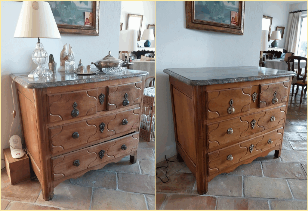 Commode-campagne-restauration-traitement-xylophages-rafraîchissement